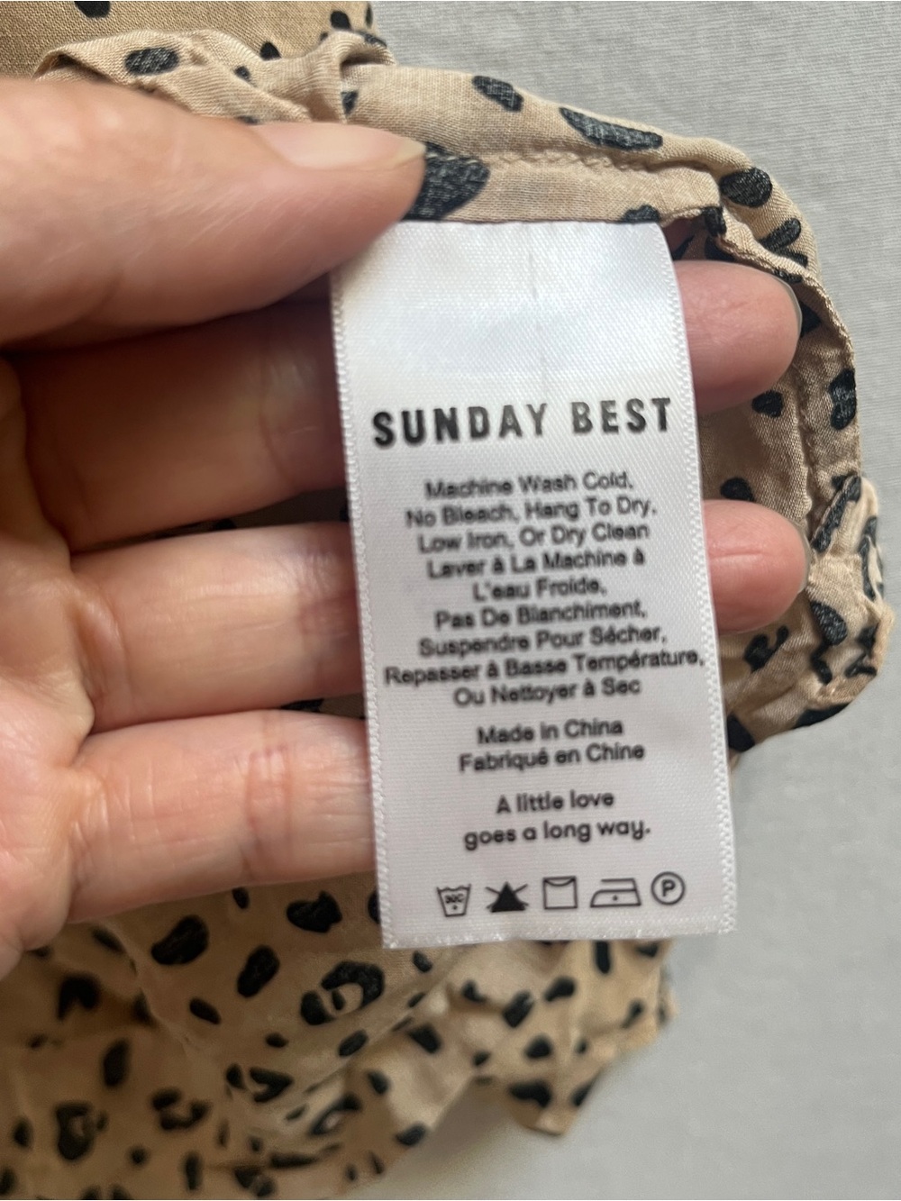 Sunday Best Aritzia Leopard Print Lightweight Kimono Cardigan - Picture 8 of 9